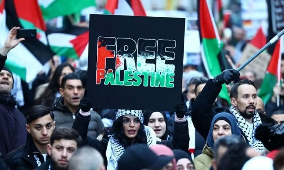 تظاهرات هزاران نفر در برلین برای پایان دادن به کشتار جمعی در غزه