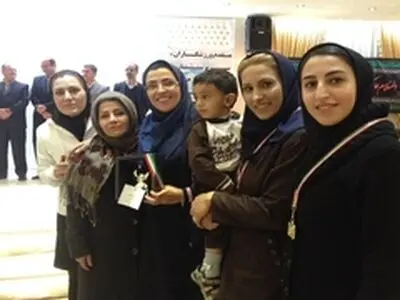 مخابرات اصفهان قهرمان دوبل و نائب قهرمان تیمی مسابقات بدمینتون بانوان کشور شد