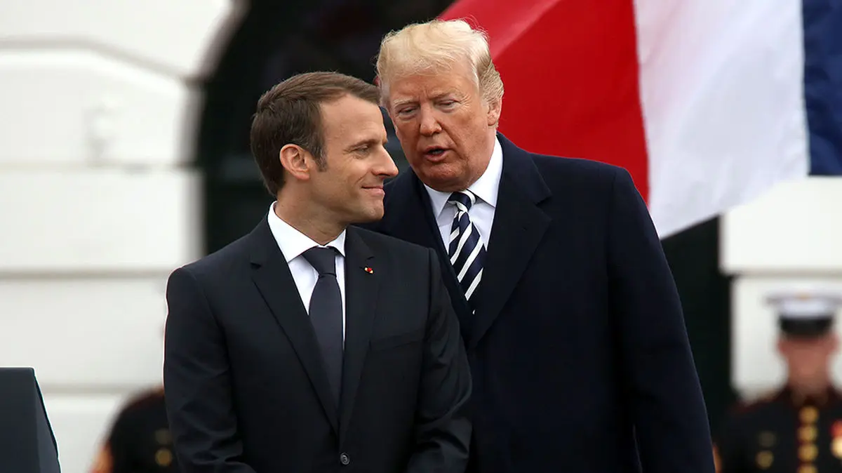 Trump, Macron may clash on European defense in Paris talks