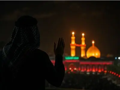 ​زیارت امام حسین در شب جمعه از راه دور