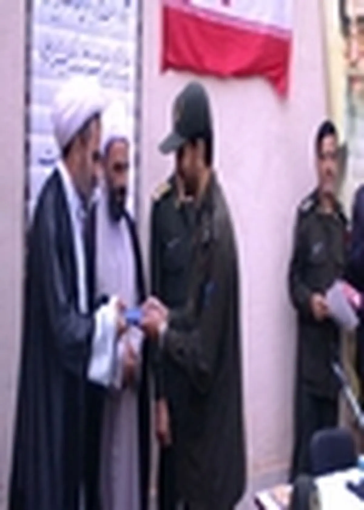 مراسم تودیع و معارفه فرمانده حوزه هفتم بسیج سپاه کاشان برگزارشد
