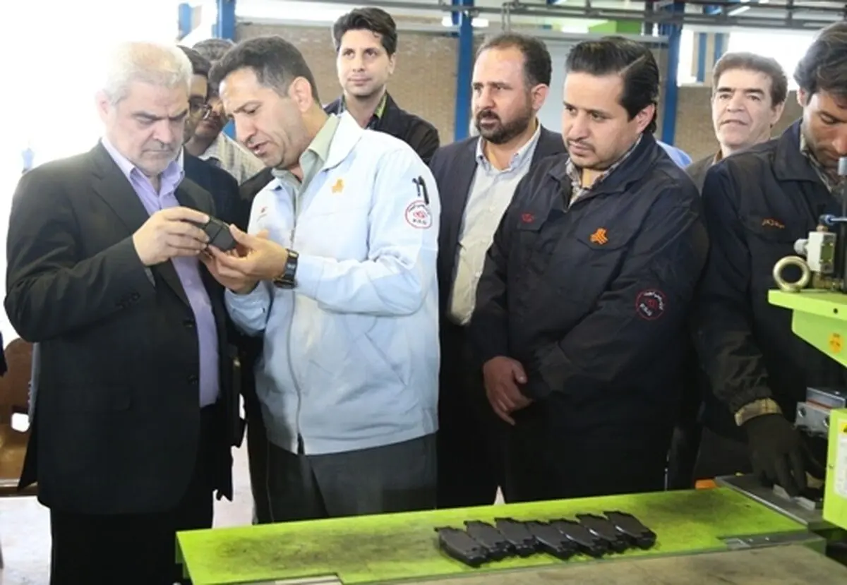آغاز بهره برداری از شرکت لنت پارسیان پیشرو