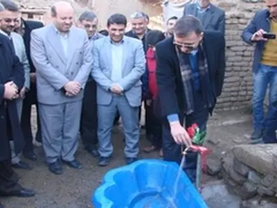 بهره برداری از آبرسانی روستای شاملو هریس آذربایجان شرقی آغاز شد