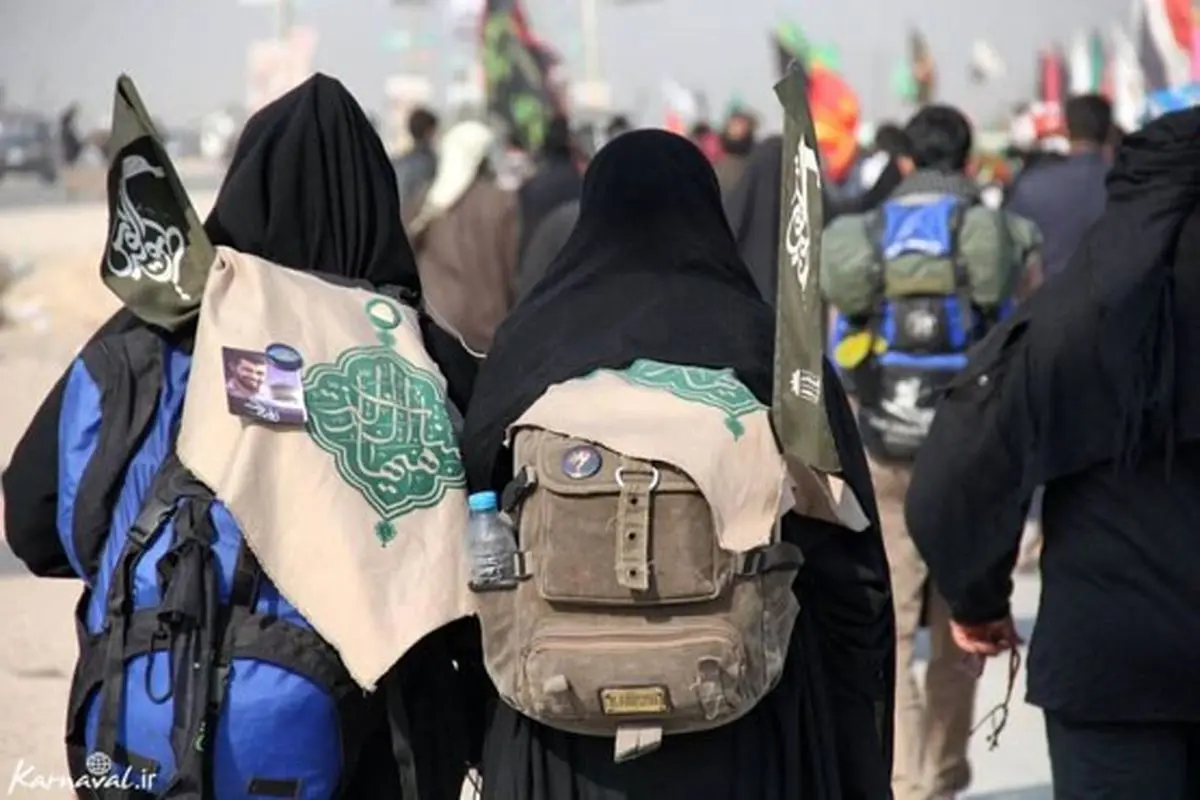 اهمیت حمل کوله پشتی استاندارد در پیاده‌روی اربعین