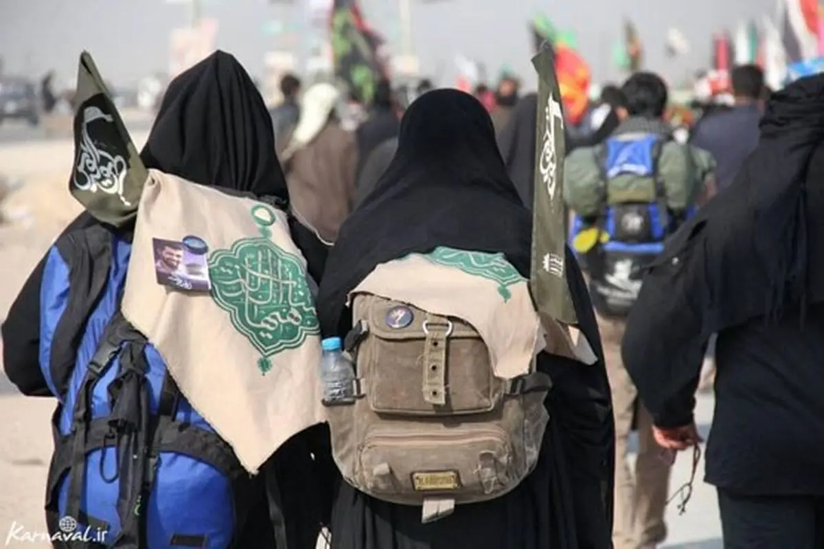 اهمیت حمل کوله پشتی استاندارد در پیاده‌روی اربعین