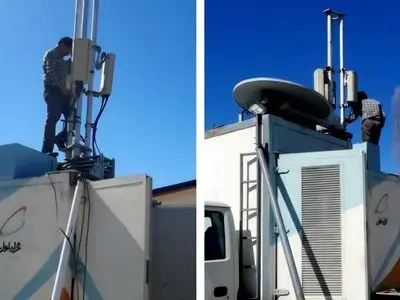 استقرار سایت پرتابل تلفن همراه در الیت چالوس