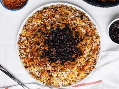 طرز تهیه عدس پلو مجلسی؛ طعمی بی‌نظیر 