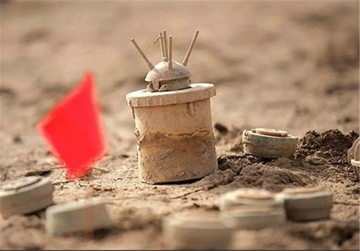 شهادت یکی از افسران ارتش بر اثر انفجار مین