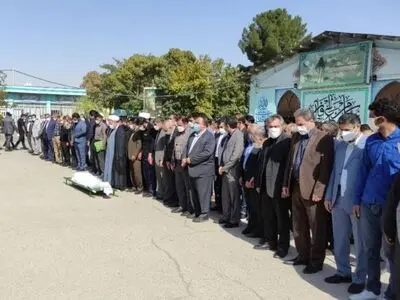 مراسم تشییع و خاکسپاری "کیومرث کلانتری" در کرمانشاه برگزار شد