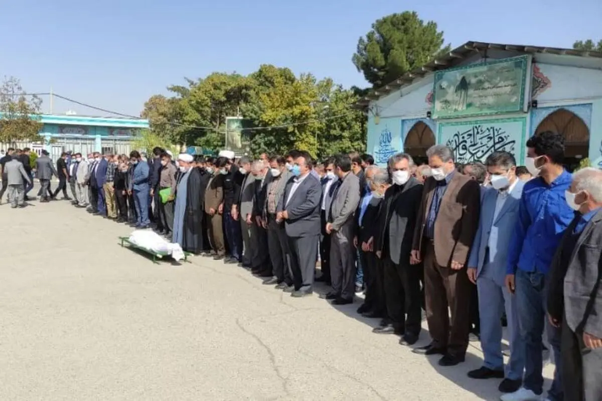 مراسم تشییع و خاکسپاری "کیومرث کلانتری" در کرمانشاه برگزار شد