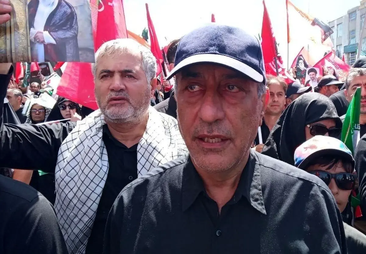 حضور قائم‌پناه در آیین تشییع پیکر رهبر شهید انقلاب اسلامی