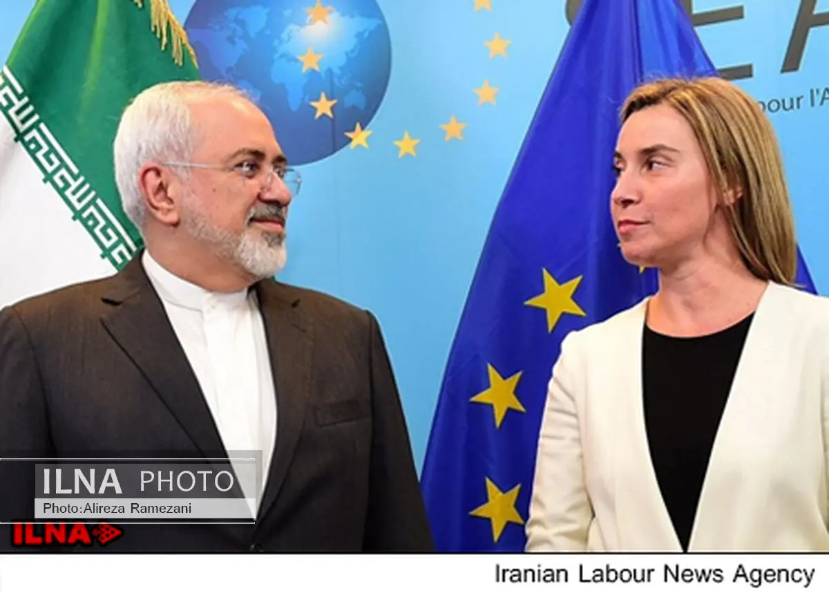 موگرینی با ظریف گفت‌وگو کرد