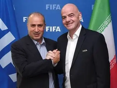 تقدیر رئیس فیفا از یک دهه تعامل سازنده با فدراسیون فوتبال ایران