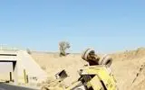 مرگ یک راننده بر اثر سقوط ناگهانی بیل مکانیکی