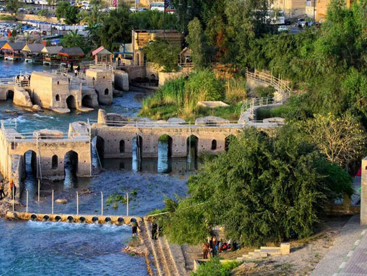 خوزستان ایستگاه گردشگران بهاری/ دزفول پاک ترین شهر خوزستان