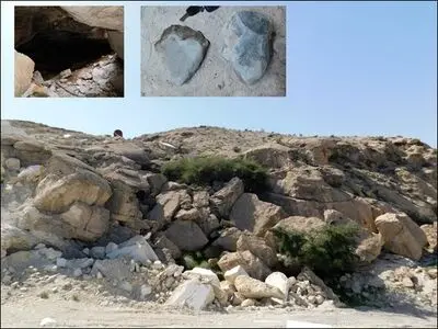 وجود استقرارهای پارینه‌سنگی میانی و احتمالا پارینه‌سنگی قدیم در حوزه هلیل‌رود