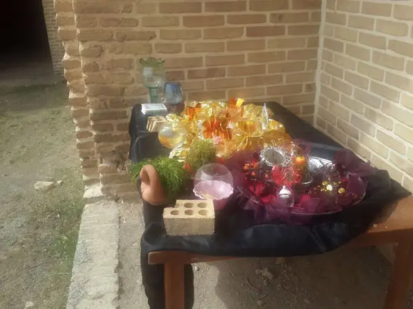 گزارش تصویری از مراحل آماده‌سازی کاروانسرای "ماهیدشت"  کرمانشاه 