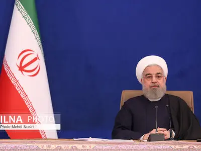 آیین بهره برداری از بزرگترین پالایشگاه گازی خاورمیانه با حضور روحانی