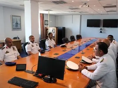 دیدارهای دو جانبه فرمانده ناوگروه ١٠٣ نداجا با فرماندهان حاضر در رزمایش