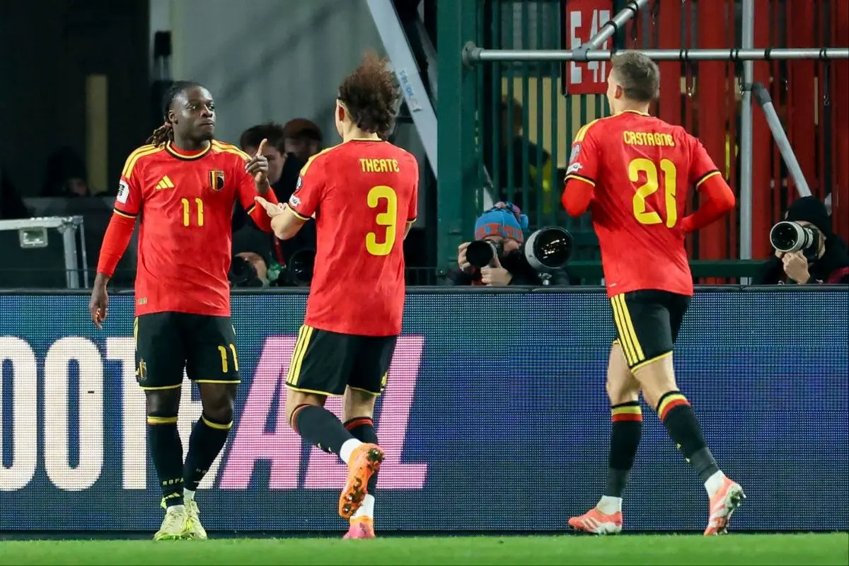 بلژیک ۷ - ۰ لیختن‌اشتاین؛ صعود به جام جهانی در شب گلباران