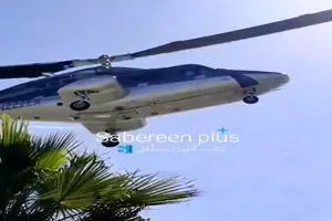 سقوط بالگرد نزدیک لس آنجلس آمریکا + فیلم