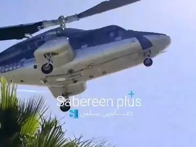 سقوط بالگرد نزدیک لس آنجلس آمریکا + فیلم