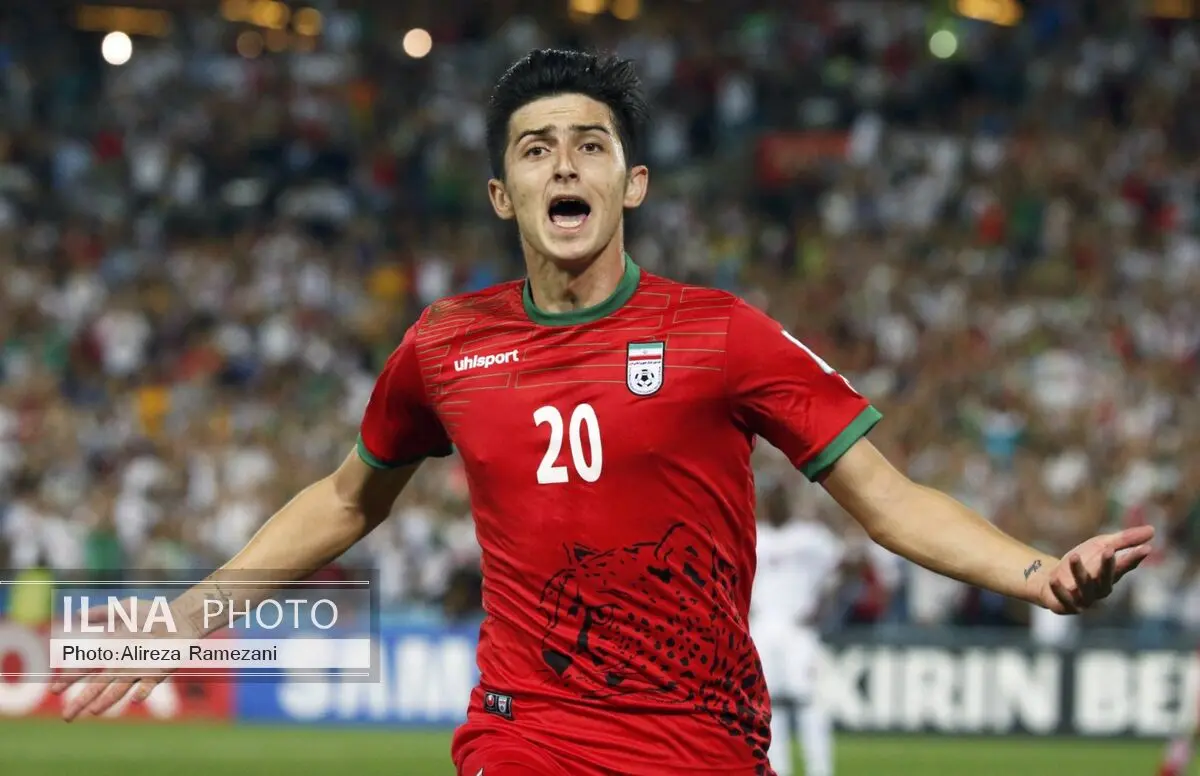 سردار آزمون، بازیکن منتخب هفته‌ نخست انتخابی جام‌جهانی