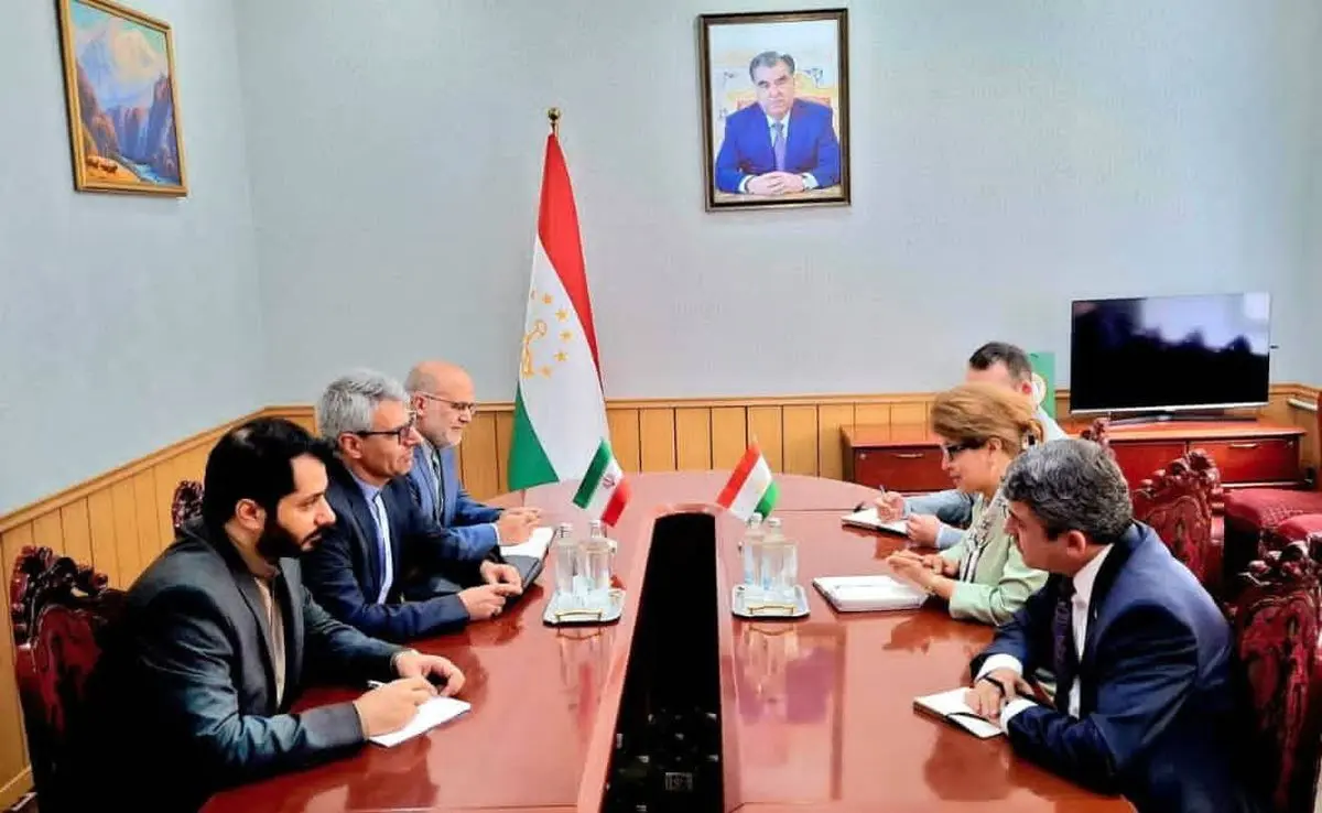 دیدار بقایی با وزیر فرهنگ تاجیکستان