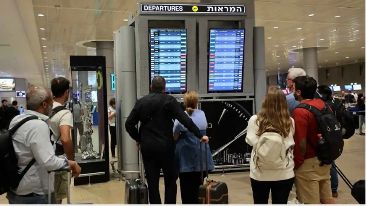 در سایه تشدید تنش‌ها با ایران؛ پروازهای بین‌المللی به تل‌آویو لغو شد
