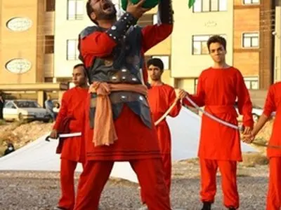 تعزیه خیمه سوزی روز عاشورا در شیراز