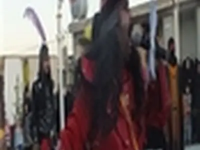 مراسم خاکسپاری تعزیه‌خوان پیشکسوت گیلانی