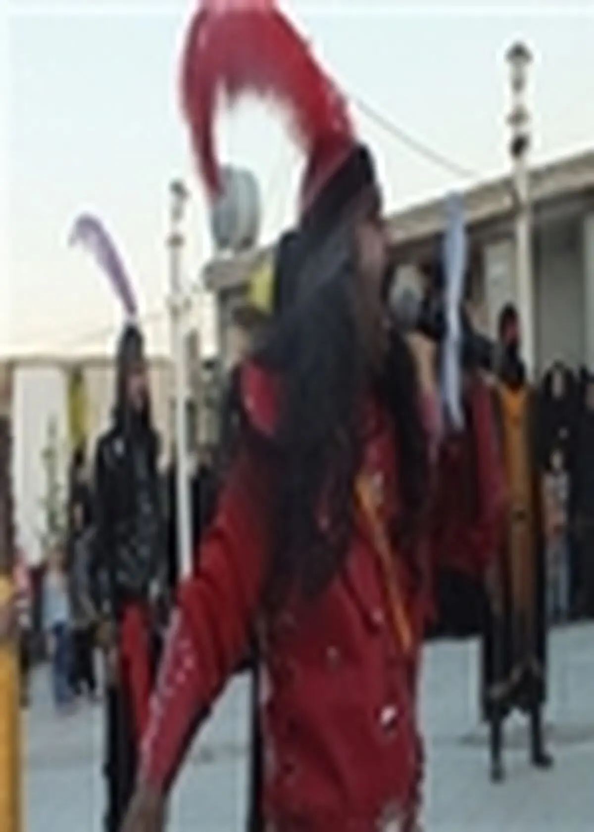 مراسم خاکسپاری تعزیه‌خوان پیشکسوت گیلانی