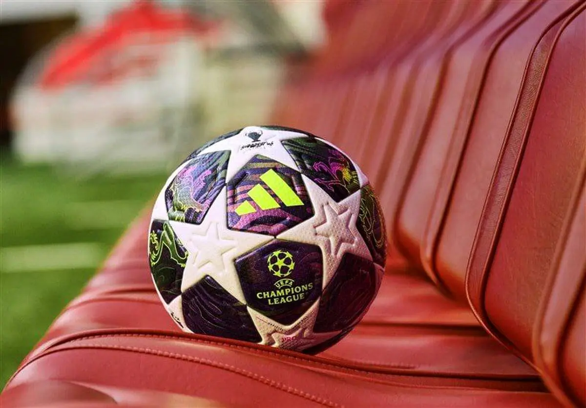 ‏ آدیداس از توپ جدید لیگ قهرمانان پرده برداشت
