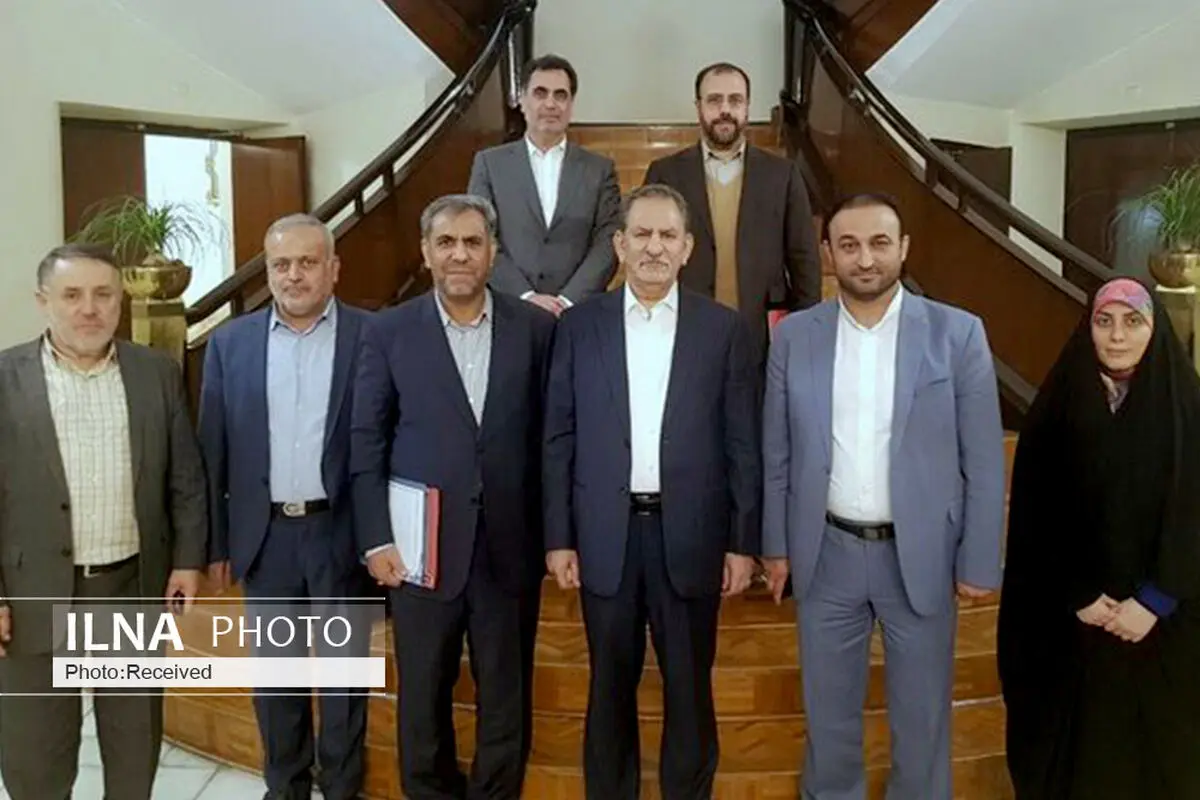 دیدار نمایندگان استان قزوین با معاون اول رئیس جمهوری
