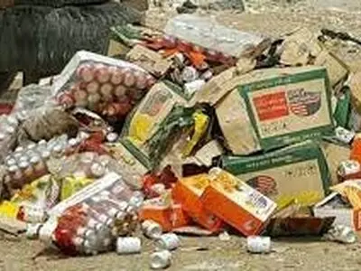 امحای بیش از ۳۶ تن مواد غذایی و آشامیدنی فاسد در کرمانشاه
