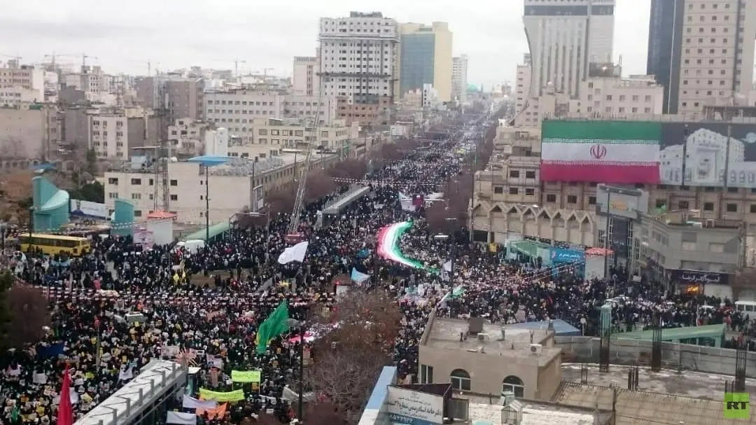 بازتاب راهپیمایی سالگرد پیروزی انقلاب ایران در رسانه‌­های جهان عرب
