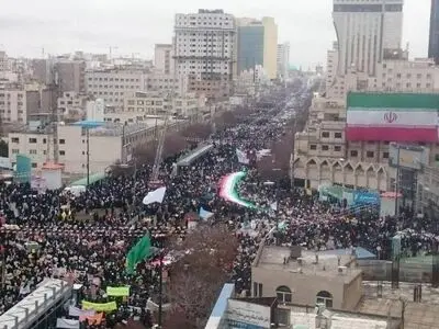 بازتاب راهپیمایی سالگرد پیروزی انقلاب ایران در رسانه‌­های جهان عرب