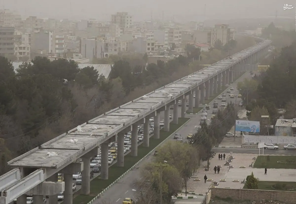 هوای شهر کرمانشاه و شهرستان قصر شیرین  در وضعیت هشدار قرار گرفت
