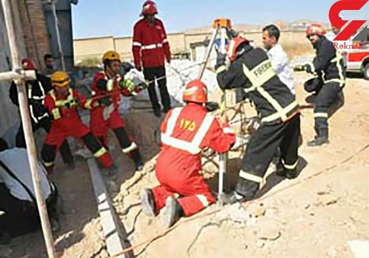 جزئیات نجات معجزه‌آسای کارگر افغان از زیر آوار ساختمان