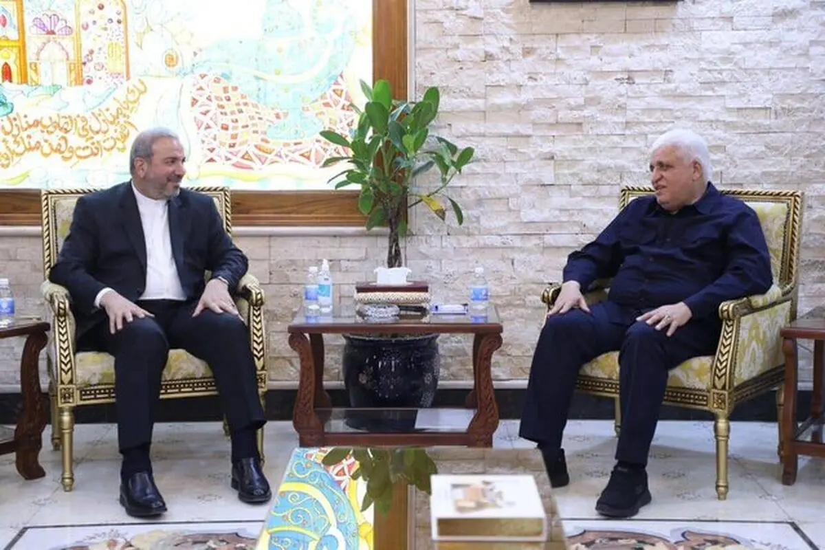 رایزنی سفیر ایران با رییس «حشد الشعبی» عراق
