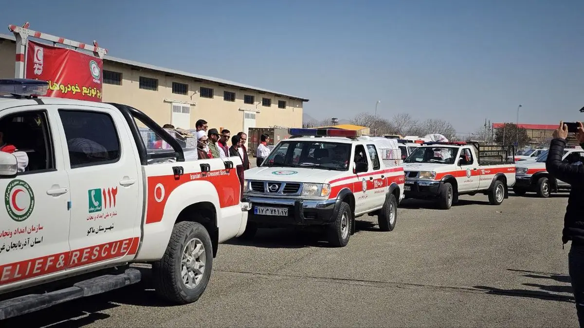 آماده باش ۵۱ پایگاه امداد هلال احمر آذربایجان غربی در ایام نوروز