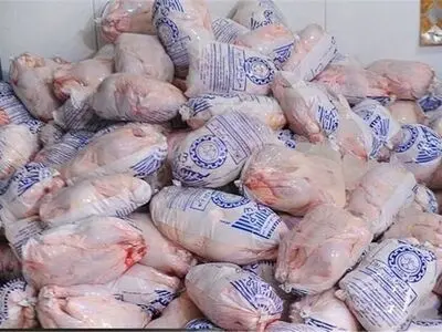 ۱۵۰ تن مرغ منجمد در گلستان توزیع می شود