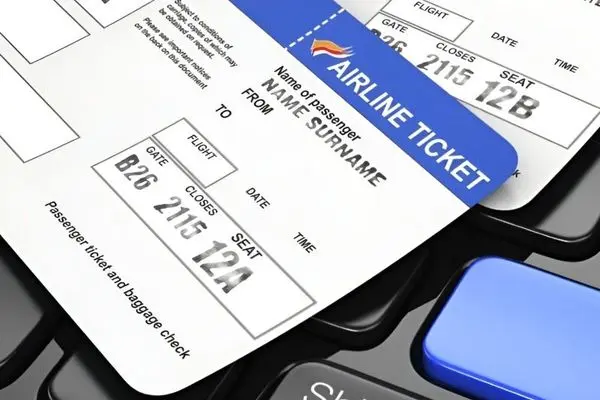 فروش بلیت هواپیما در برخی مناطق انجام نمی‌شود