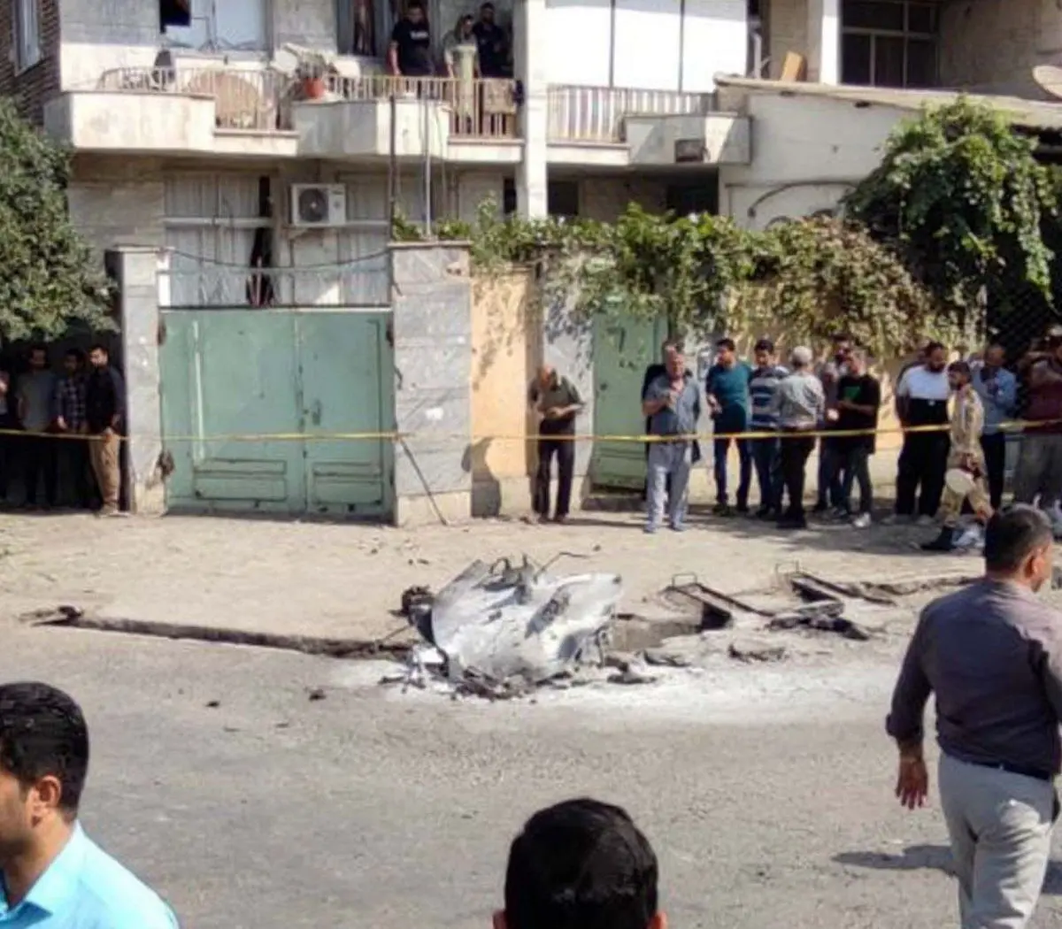 ساقط شدن یک فروند پهپاد در گرگان