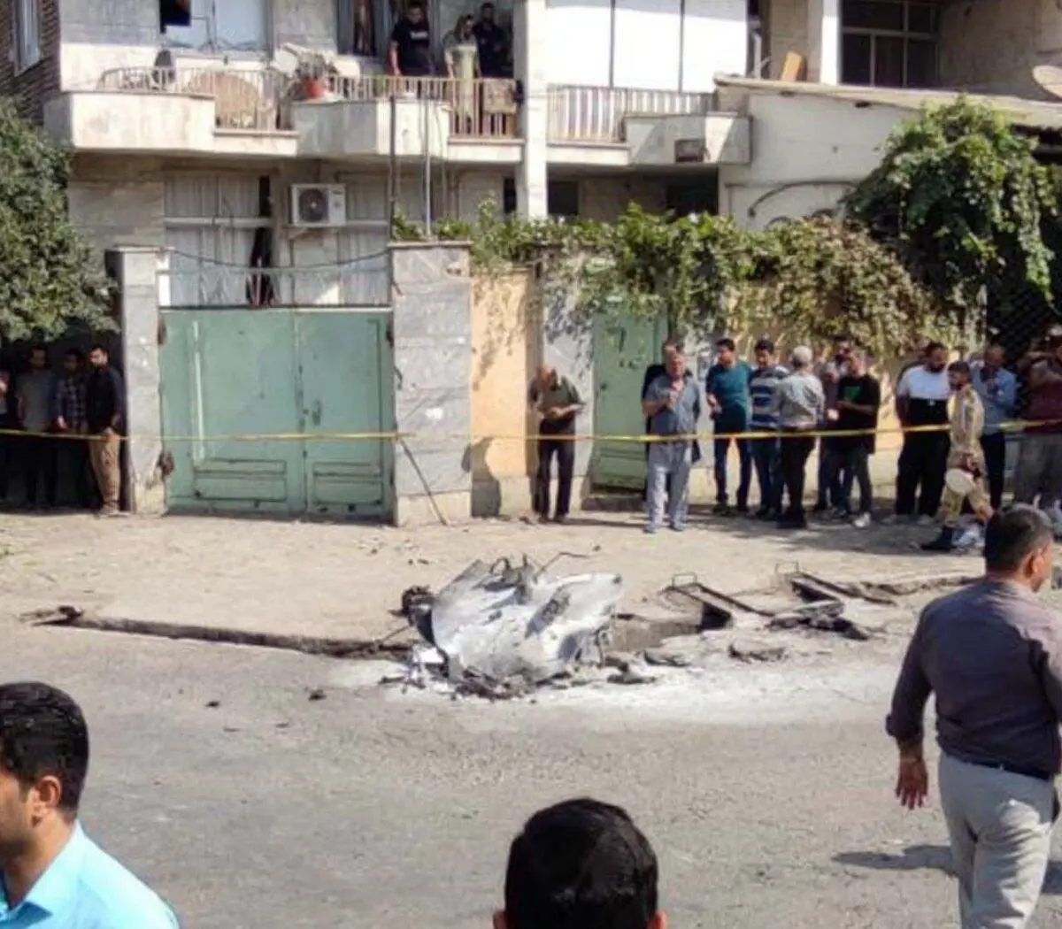 ساقط شدن یک فروند پهپاد در گرگان