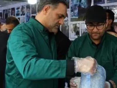 گزارش تصویری خدمات رسانی موکب بانک توسعه صادرات ایران با حضور سرپرست بانک و مدیران ارشد