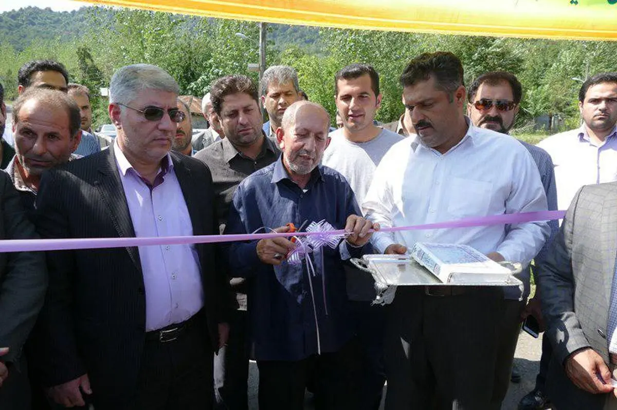 بهره‌برداری از آسفالت راه‌های روستایی کیشه خانی ماسال 