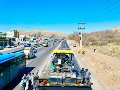 پایان عملیات یکساله آسفالت با ثبت رکورد بالغ بر ۲.۵ میلیون مترمربع 