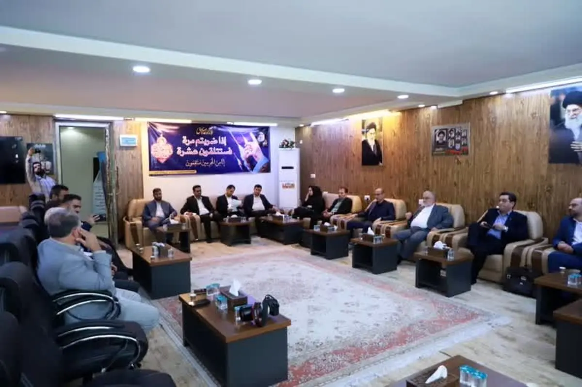 نشست مشترک سازمان منطقه آزاد اروند و سرکنسولگری ایران در بصره برای تعمیق همکاری‌های فرهنگی و گردشگری
