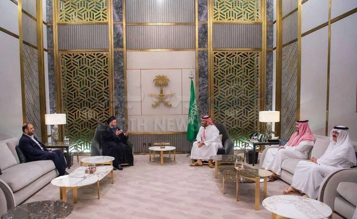 دیدار محمد بن سلمان و سید عمار حکیم